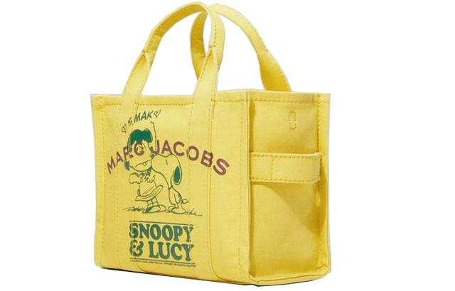 MARC JACOBS x PEANUTS Traveler logo Tote