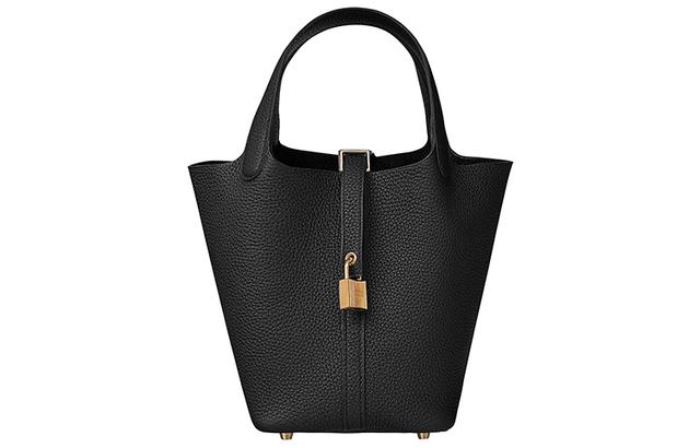 HERMES Picotin Lock 18 Clemence Noir