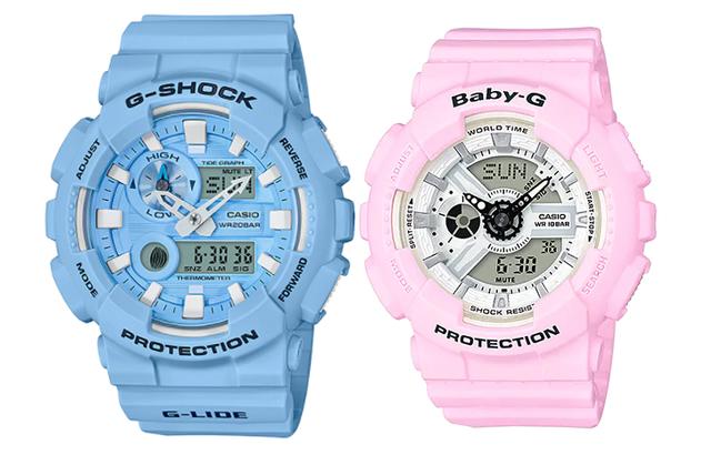 CASIO G-SHOCK BABY-G 200 GAX-100CSA-2A+BA-110BE-4APR