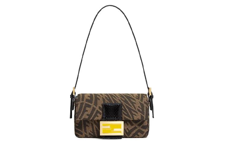 FENDI Baguette 1997 Logo FF