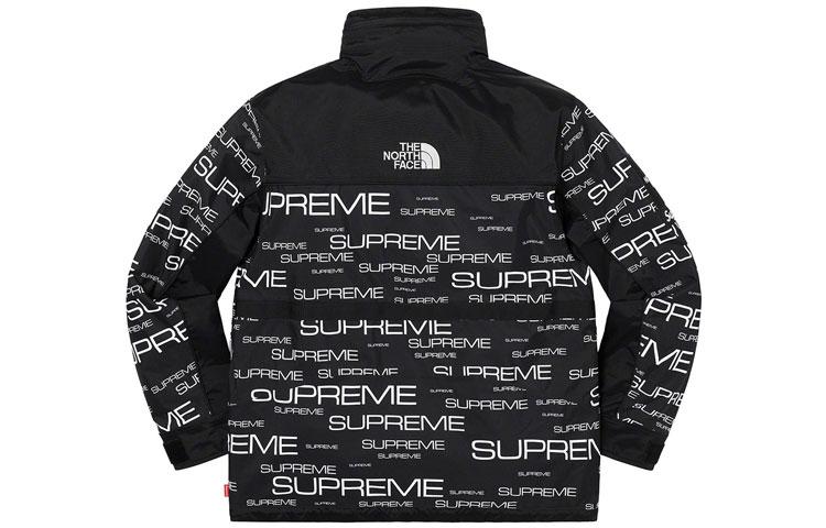 Supreme x the north face logo