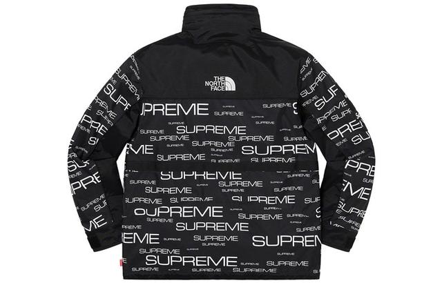 Supreme x the north face logo