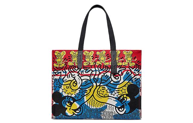 COACH X Disney X Keith Haring Recycled Tote 42