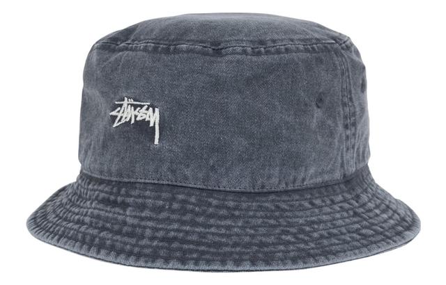 Stussy WASHED STOCK BUCKET HAT