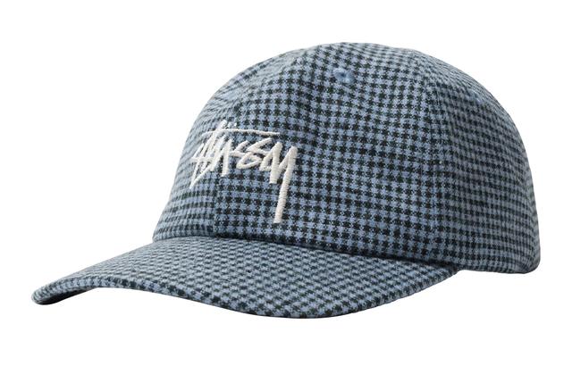 Stussy WOOL CHECK BIG STOCK LOW PRO logo