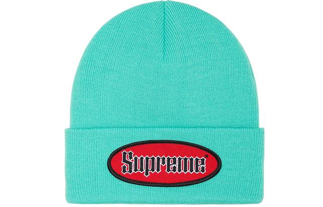 Supreme SS22 Week 1 Oval Patch Beanie