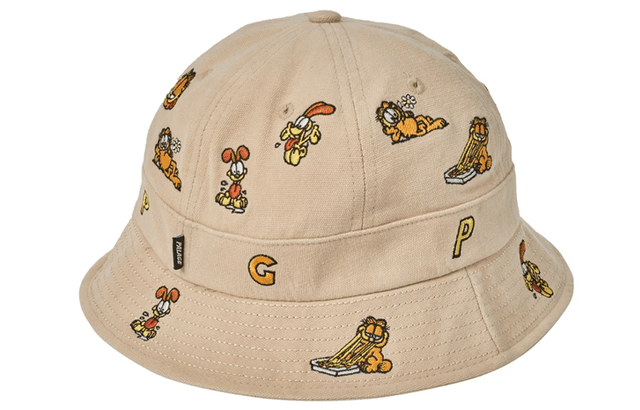 PALACE Garfield Bucket Hat Beige