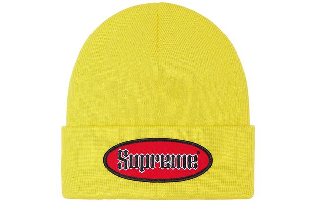 Supreme SS22 Week 1 Oval Patch Beanie