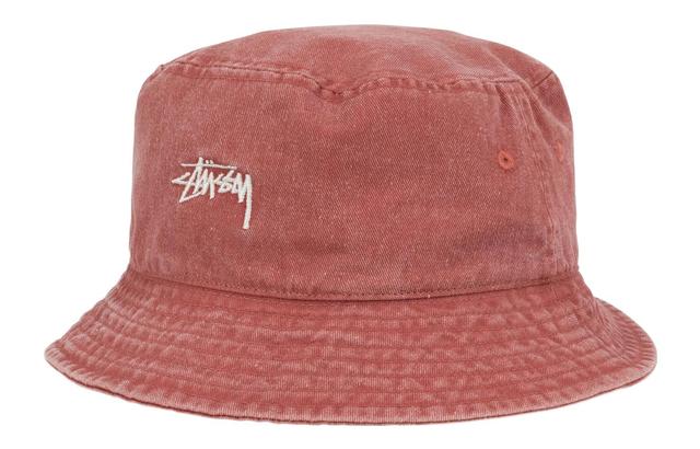 STUSSY WASHED STOCK BUCKET HAT