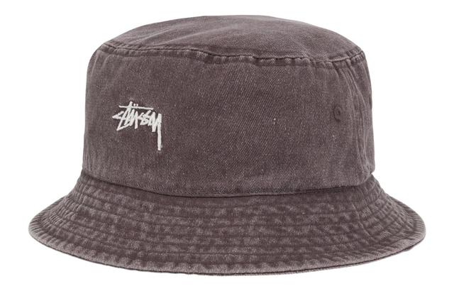 STUSSY WASHED STOCK BUCKET HAT