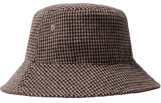 Stussy STOCK BUCKET HAT WOOL CHECK BIG STOCK BUCKET