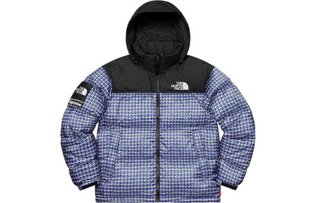 Supreme Week 5 x The North Face Studded Nuptse Jacket Logo