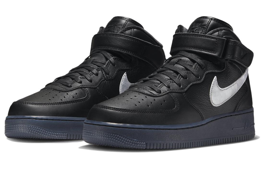 Nike Air Force 1 PRM "Black Metallic"