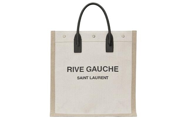 YSL YSL Rive Gauche Logo Tote