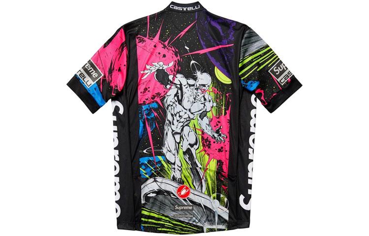 Supreme SS22 Week 14 x Castelli Silver Surfer Cycling Jersey T