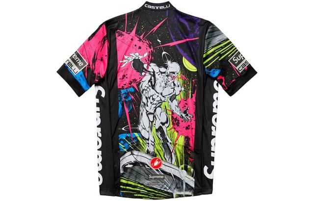 Supreme SS22 Week 14 x Castelli Silver Surfer Cycling Jersey T