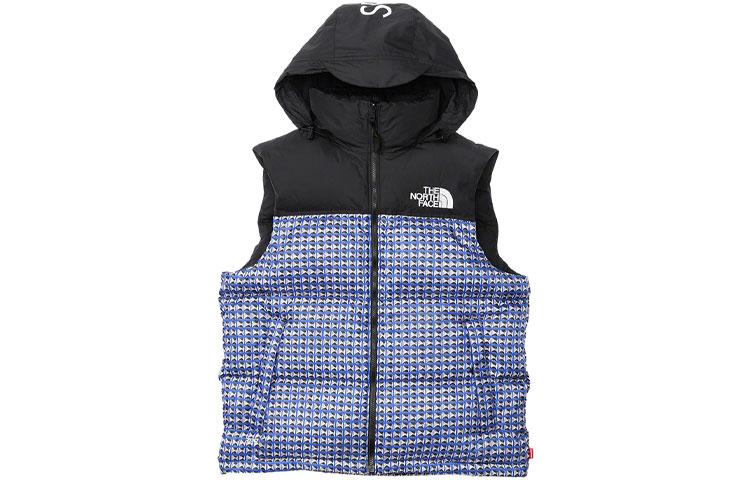 Supreme x The North Face Studded Nuptse Vest Logo