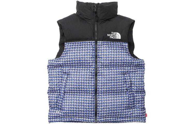 Supreme x The North Face Studded Nuptse Vest Logo