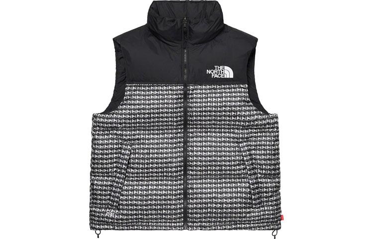 Supreme x The North Face Studded Nuptse Vest Logo