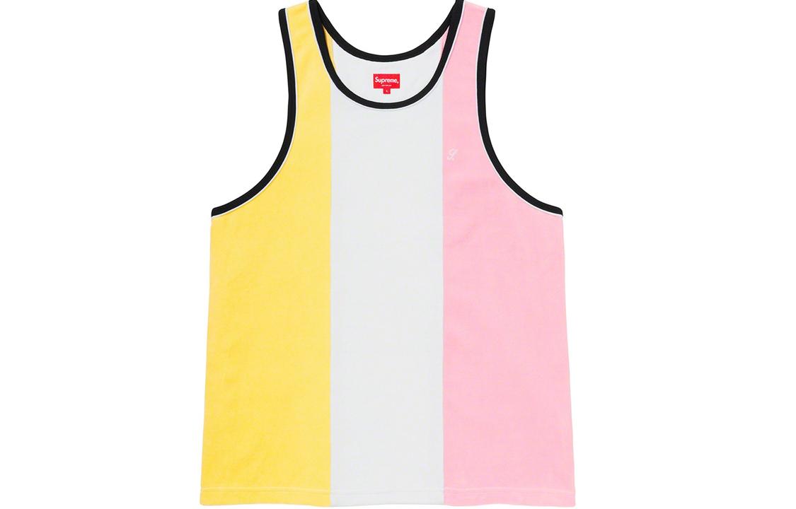 Supreme SS20 Week 18 Velour Tank Top Tee