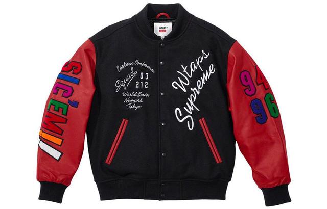 Supreme x WTAPS FW21 Varsity Jacket