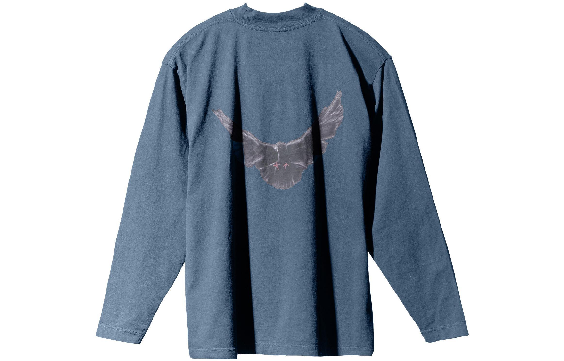 YEEZY x Gap x Balenciaga Dove Longsleeve Tee LogoT