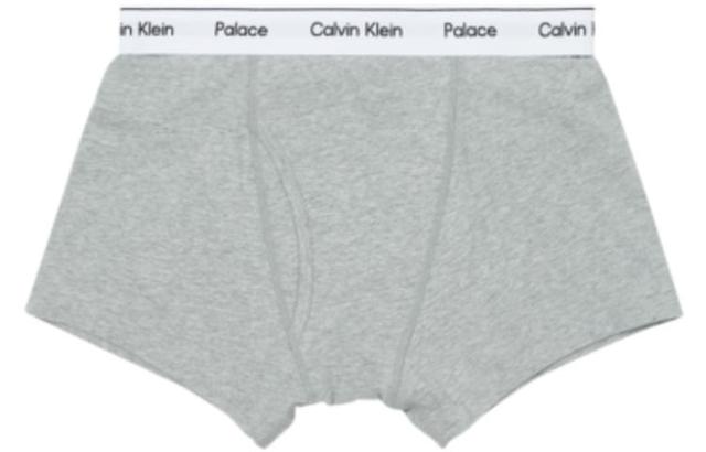 PALACE x Calvin Klein Boxer Brief 3pk Classic White Light Grey Heather Black 3