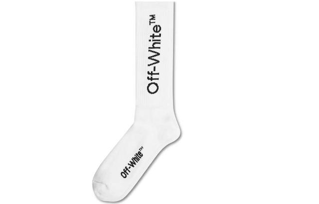 OFF-WHITE Diag Mid Sock 1