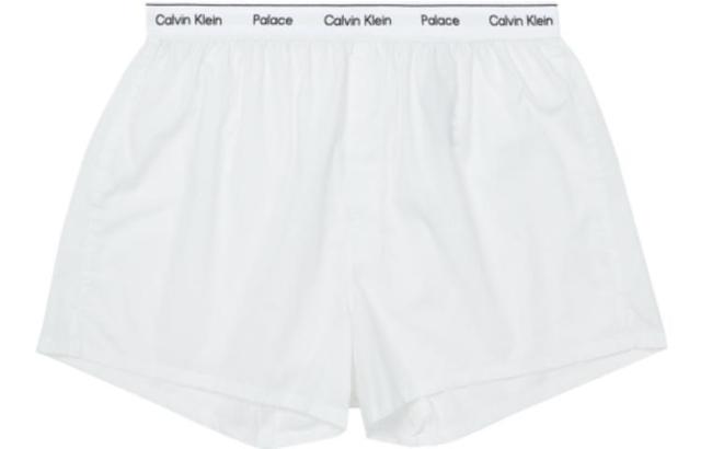 PALACE x Calvin Klein CK1 Palace Woven Boxer 2pk Classic White Black 12