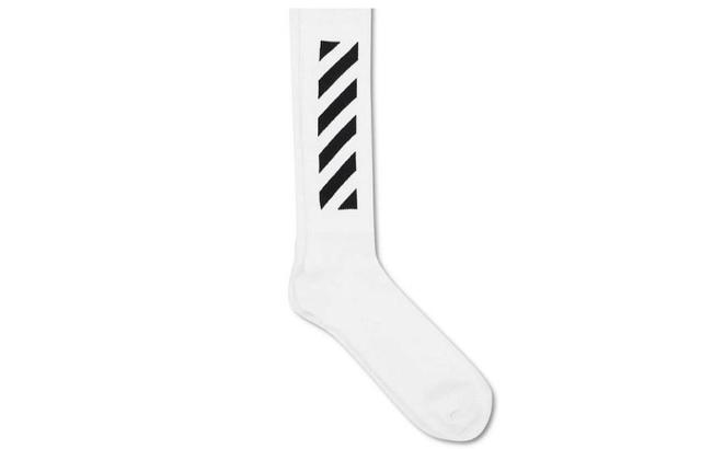 OFF-WHITE Diag Mid Sock 1