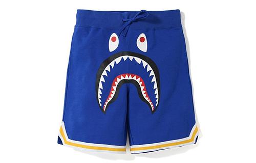 A BATHING APE Shark Basketball Sweat Shorts