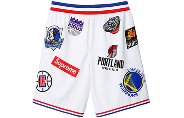 Supreme x Nike NBA Teams Authentic Short Black