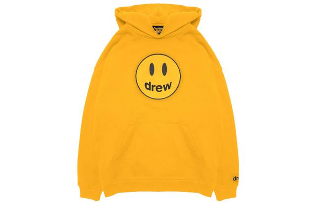 Drew House Mascot Hoodie Golden Yellow Logo