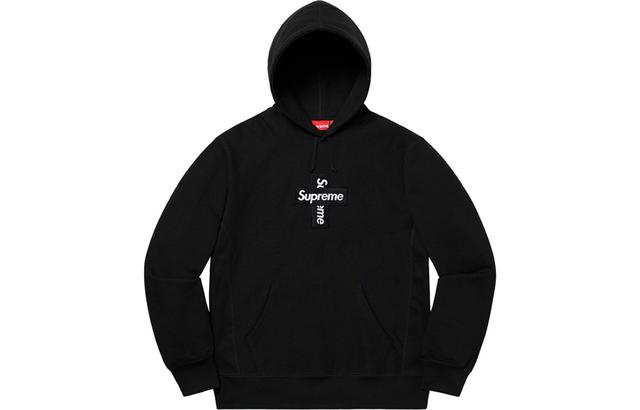 Supreme Week 15 Cross Box Logo Hooded Sweatshirt Logo