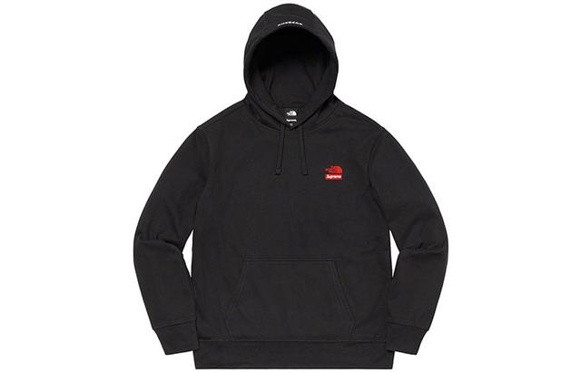 Supreme x THE NORTH FACE FW19 Week 10 Statue of Liberty Hooded Sweatshirt Black