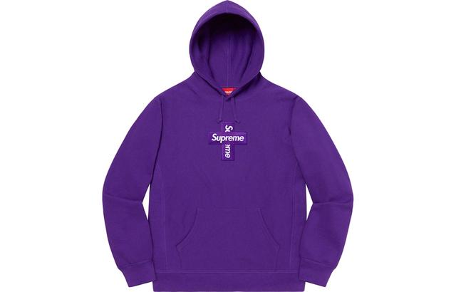 Supreme Week 15 Cross Box Logo Hooded Sweatshirt Logo