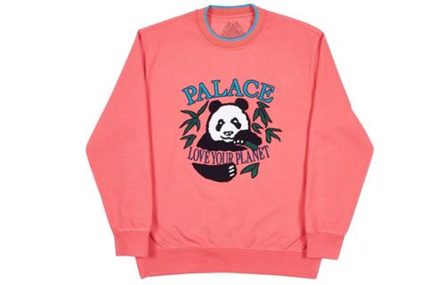 PALACE Panda Crew Pink