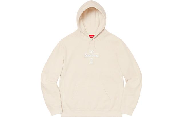 Supreme Week 15 Cross Box Logo Hooded Sweatshirt Logo