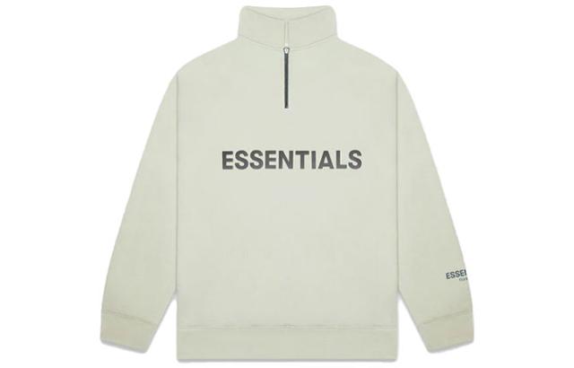 Fear of God Essentials FW20 Half Zip Pullover Sage