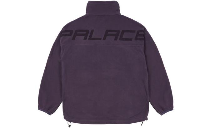 PALACE Polar Fleece Outer Funnel Purple FW21