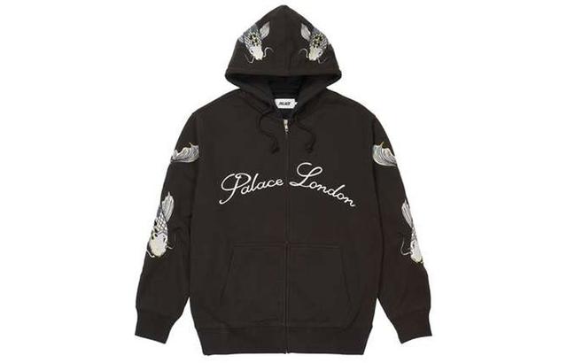 PALACE FW21 Carp Zip Hood Black