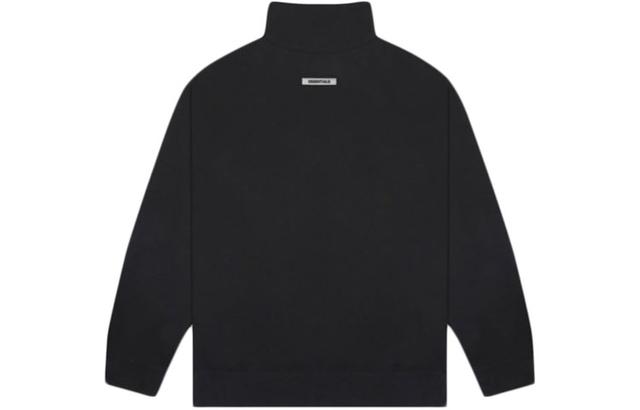 Fear of God Essentials Pull-Over Mockneck Sweatshirt Black