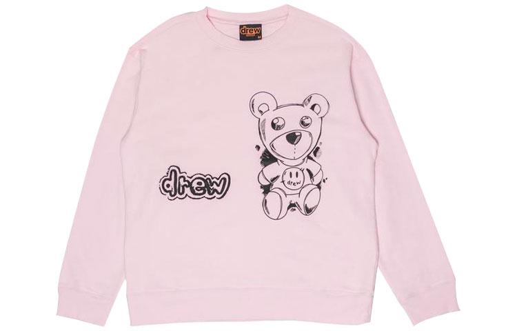 Drew House FW21 Theodore Sketch Crewneck Pale Pink