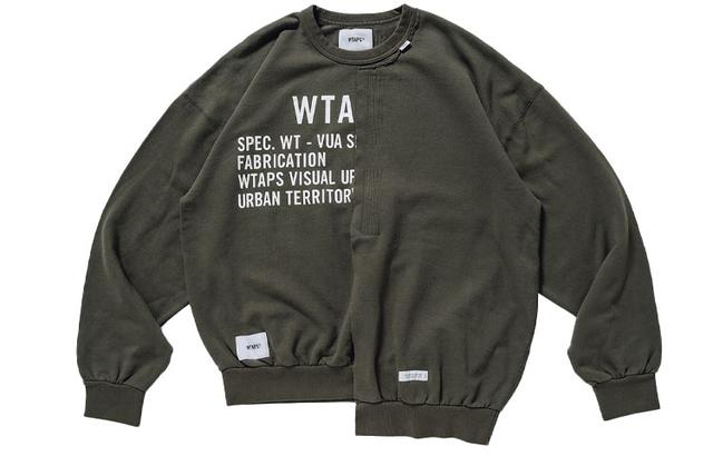 WTAPS SS21 RAGS CREW NECK COTTON