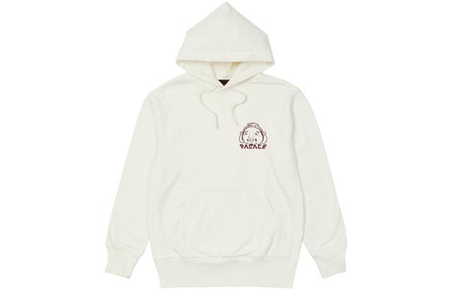 PALACE x EVISU FW21 Tri-Godhead Hood Egret