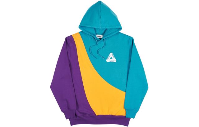 PALACE Sweeper Hood TealGoldPurple