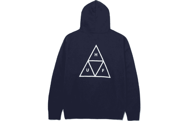 HUF SS22 Essentials Triple Triangle Pullover Hoodie