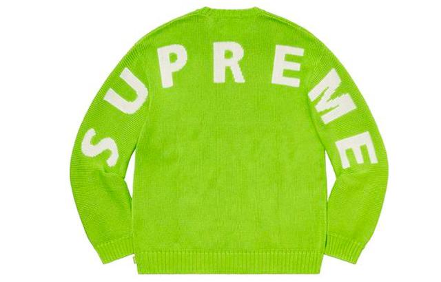 Supreme SS20 Week 5 Back Logo Sweater Logo