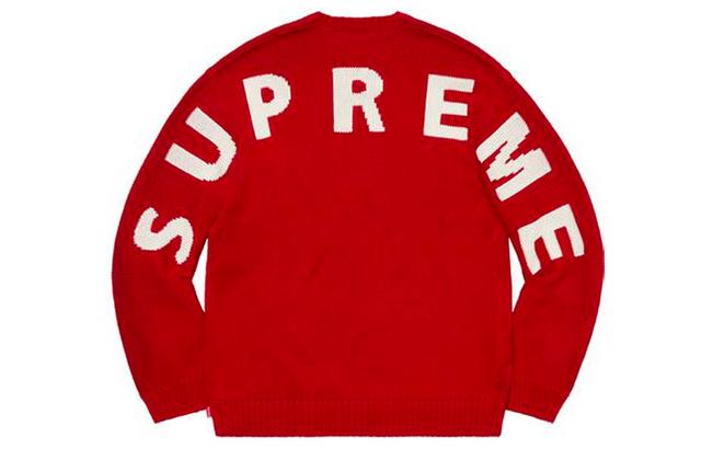 Supreme SS20 Week 5 Back Logo Sweater Logo
