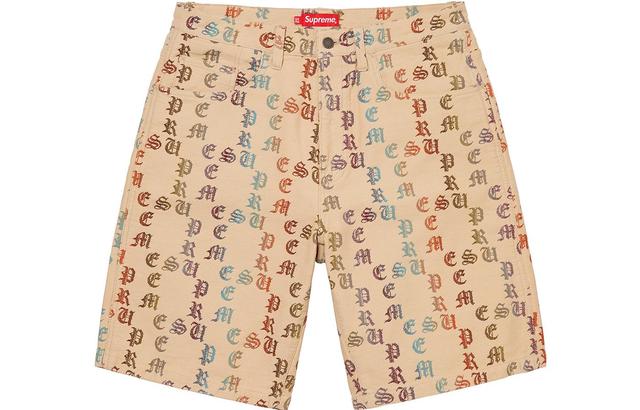 Supreme SS22 Week 11 Gradient Jacquard Denim Short